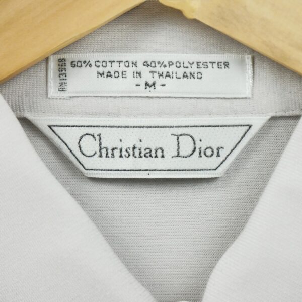 Polo manches courtes homme gris Dior Col Polo