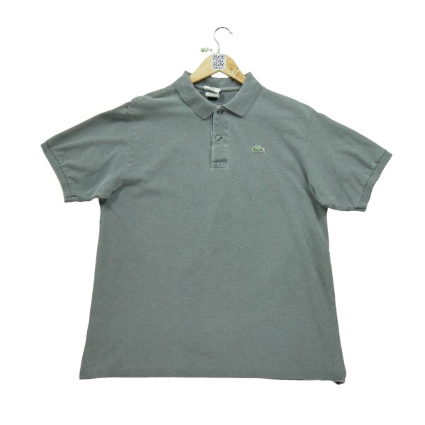 Polo manches courtes homme gris Lacoste Col Polo