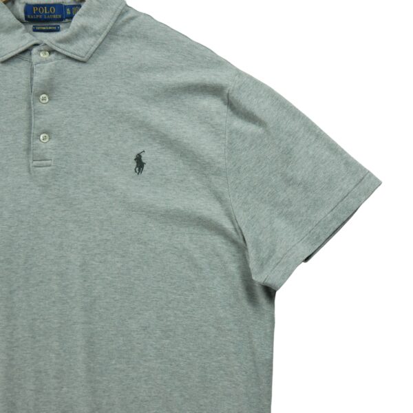 Polo manches courtes homme gris Polo Ralph Lauren Col Polo