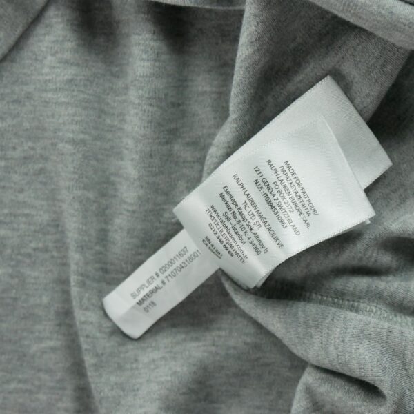 Polo manches courtes homme gris Polo Ralph Lauren Col Polo