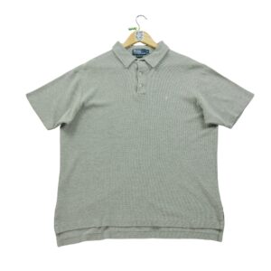 Polo manches courtes homme gris Polo Ralph Lauren Col Polo