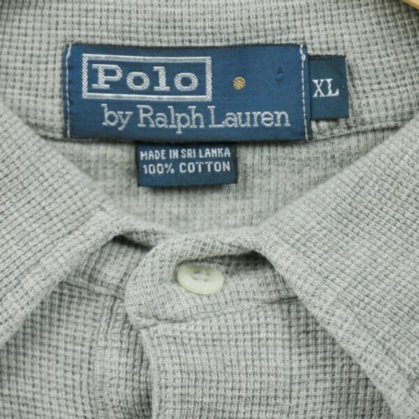Polo manches courtes homme gris Polo Ralph Lauren Col Polo