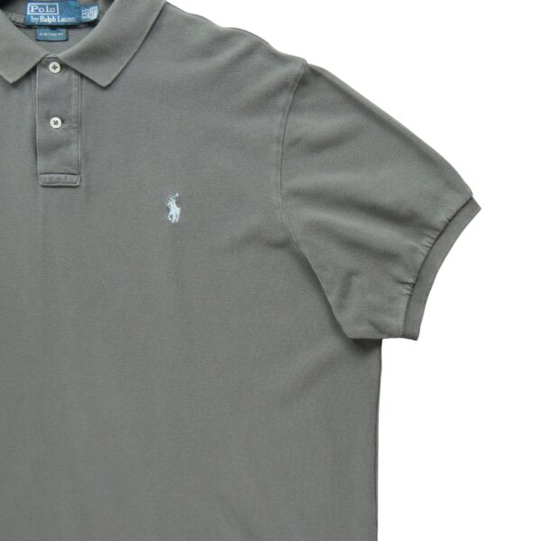 Polo manches courtes homme gris Polo Ralph Lauren Col Polo