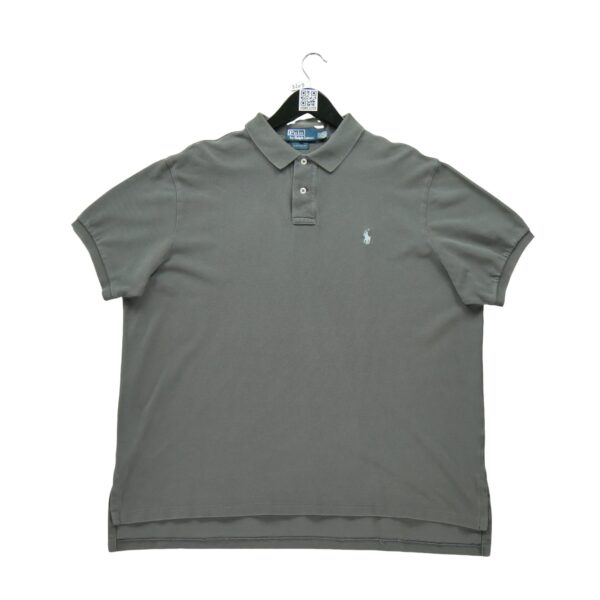 Polo manches courtes homme gris Polo Ralph Lauren Col Polo
