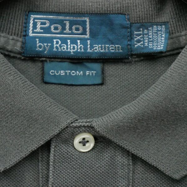 Polo manches courtes homme gris Polo Ralph Lauren Col Polo