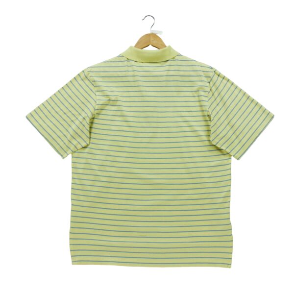 Polo manches courtes homme jaune Polo Ralph Lauren Motif a rayures Col Polo
