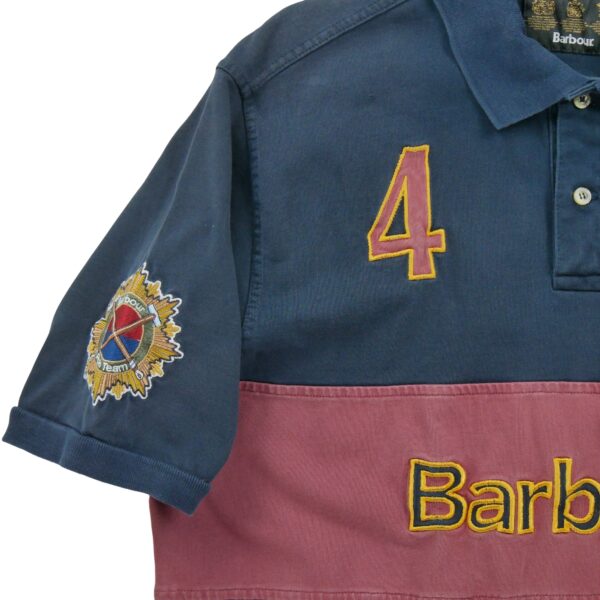 Polo manches courtes homme marine Barbour Col Polo