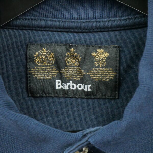 Polo manches courtes homme marine Barbour Col Polo