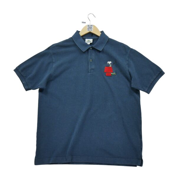 Polo manches courtes homme marine Lacoste Col Polo