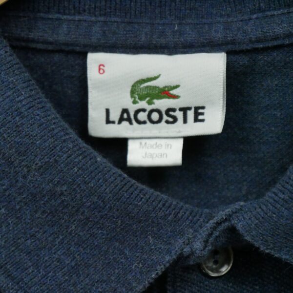 Polo manches courtes homme marine Lacoste Col Polo