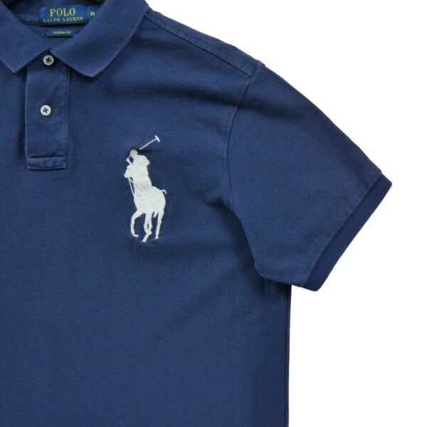 Polo manches courtes homme marine Polo Ralph Lauren Col Polo