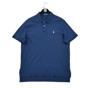 Polo manches courtes homme marine Polo Ralph Lauren Col Polo