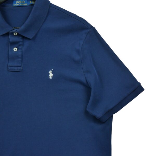 Polo manches courtes homme marine Polo Ralph Lauren Col Polo