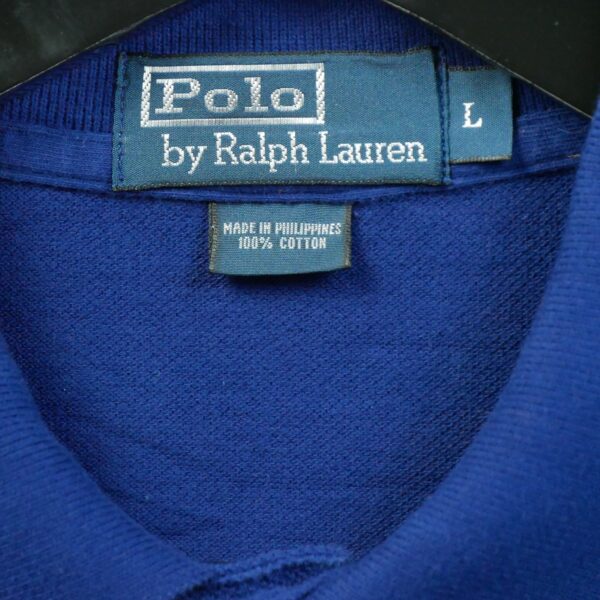 Polo manches courtes homme marine Polo Ralph Lauren Col Polo