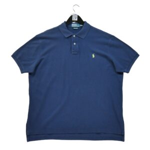 Polo manches courtes homme marine Polo Ralph Lauren Col Polo
