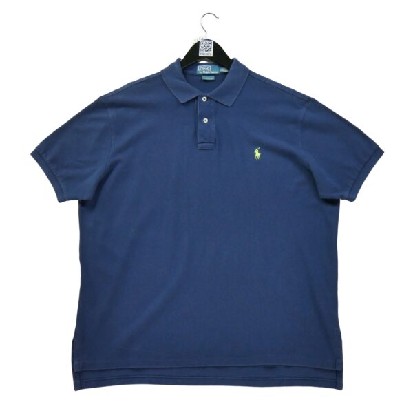 Polo manches courtes homme marine Polo Ralph Lauren Col Polo