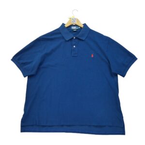 Polo manches courtes homme marine Polo Ralph Lauren Col Polo