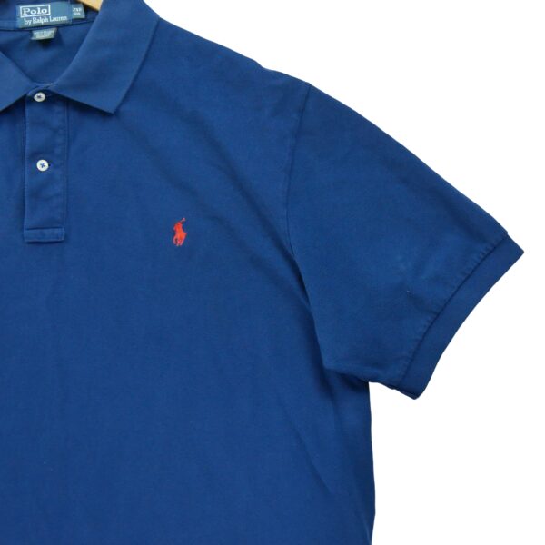 Polo manches courtes homme marine Polo Ralph Lauren Col Polo