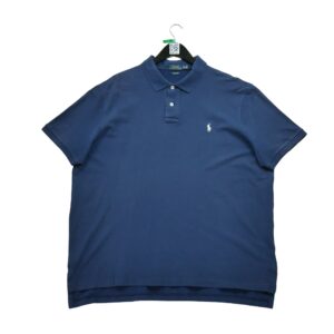 Polo manches courtes homme marine Polo Ralph Lauren Col Polo