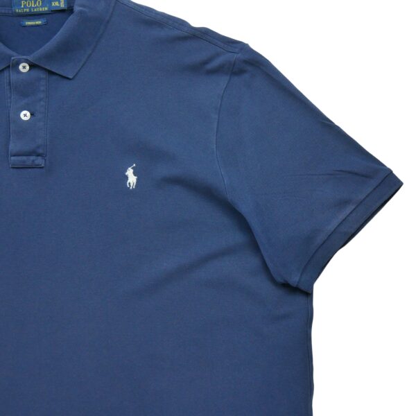 Polo manches courtes homme marine Polo Ralph Lauren Col Polo