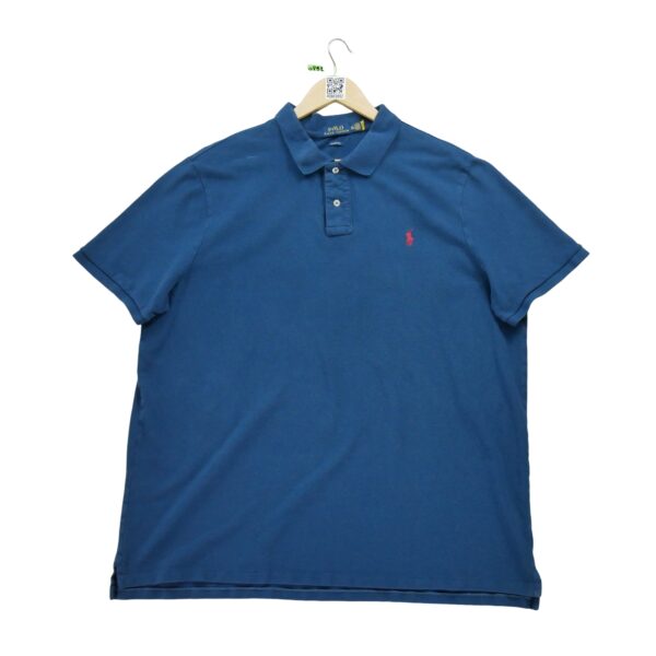 Polo manches courtes homme marine Polo Ralph Lauren Col Polo