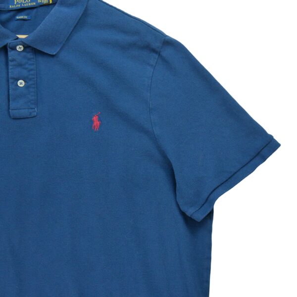 Polo manches courtes homme marine Polo Ralph Lauren Col Polo
