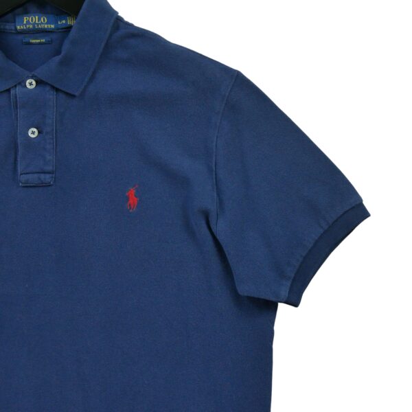 Polo manches courtes homme marine Polo Ralph Lauren Col Polo