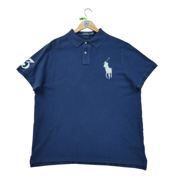 Polo manches courtes homme marine Polo Ralph Lauren Col Polo