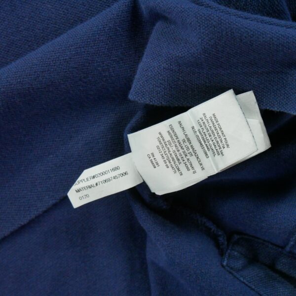 Polo manches courtes homme marine Polo Ralph Lauren Col Polo