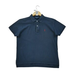 Polo manches courtes homme marine Polo Ralph Lauren Col Polo