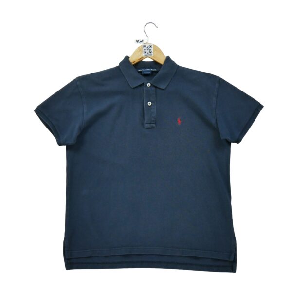 Polo manches courtes homme marine Polo Ralph Lauren Col Polo
