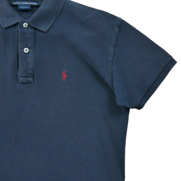 Polo manches courtes homme marine Polo Ralph Lauren Col Polo