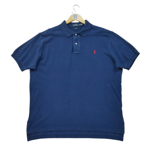 Polo manches courtes homme marine Polo Ralph Lauren Col Polo