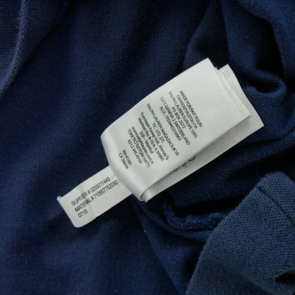 Polo manches courtes homme marine Polo Ralph Lauren Col Polo