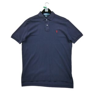 Polo manches courtes homme marine Polo Ralph Lauren Col Polo