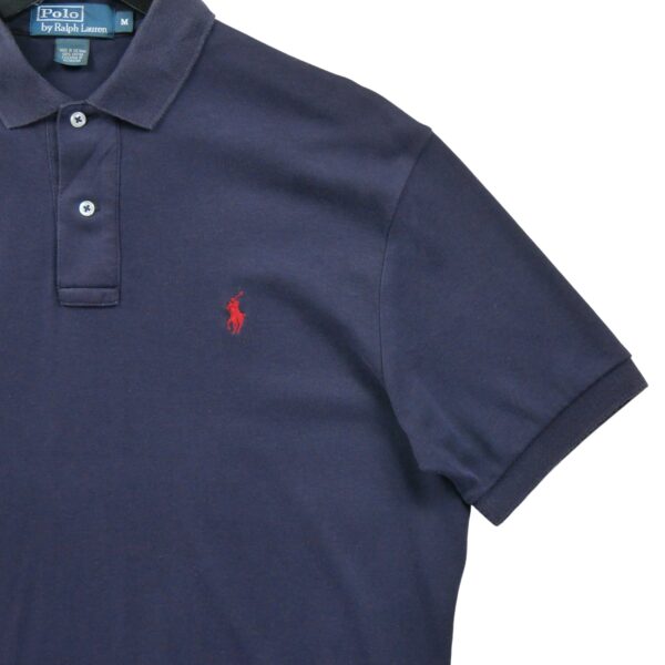 Polo manches courtes homme marine Polo Ralph Lauren Col Polo