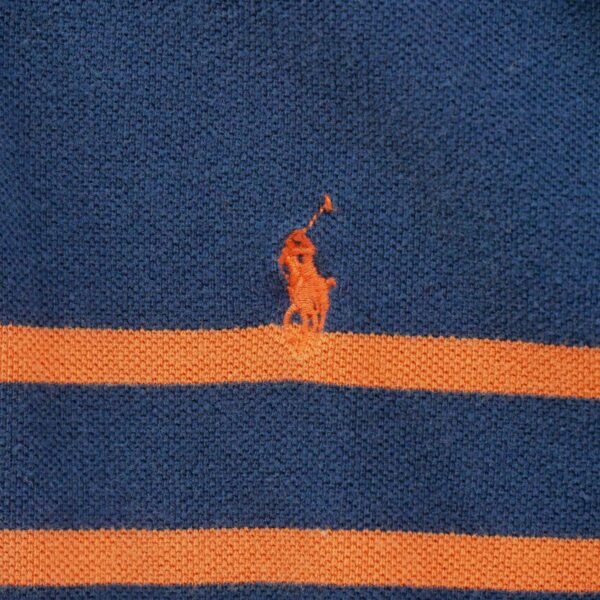 Polo manches courtes homme marine Polo Ralph Lauren Motif a rayures Col Polo