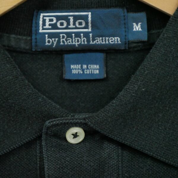 Polo manches courtes homme noir Polo Ralph Lauren Col Polo
