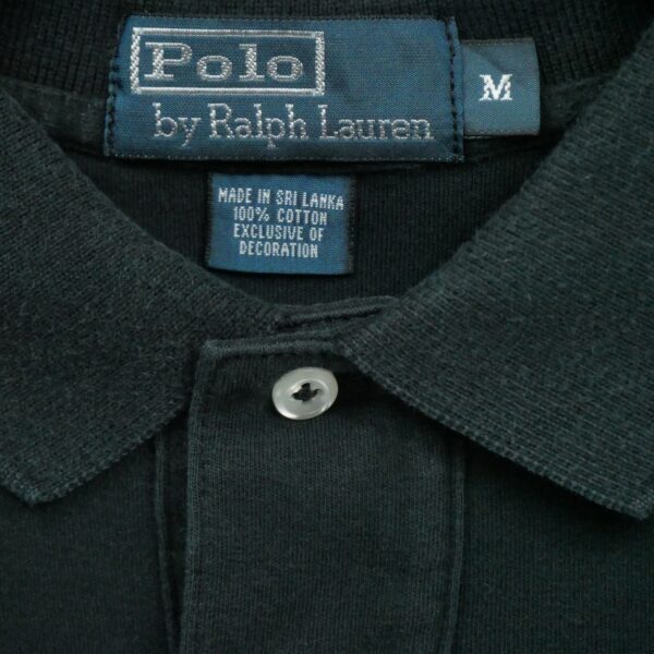 Polo manches courtes homme noir Polo Ralph Lauren Col Polo