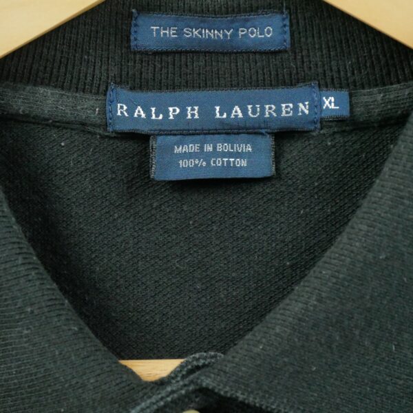 Polo manches courtes homme noir Polo Ralph Lauren Col Polo
