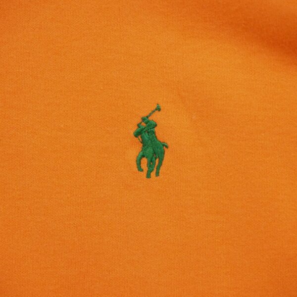Polo manches courtes homme orange Polo Ralph Lauren Col Polo