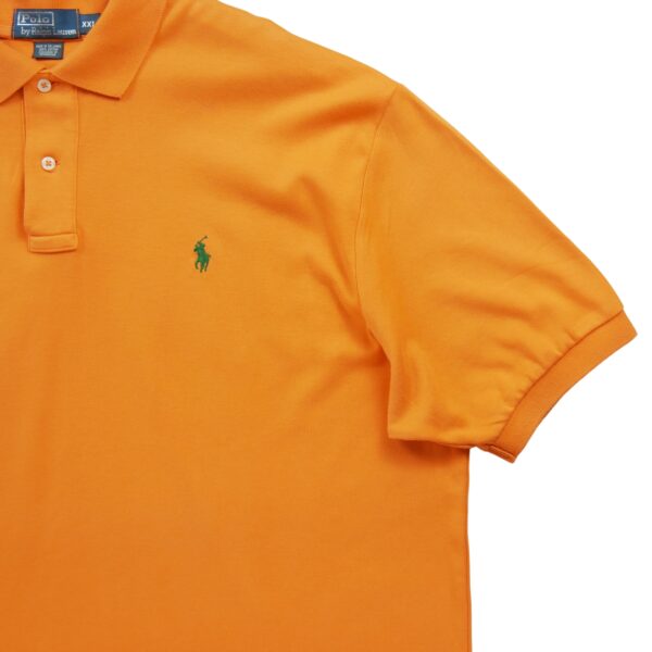 Polo manches courtes homme orange Polo Ralph Lauren Col Polo