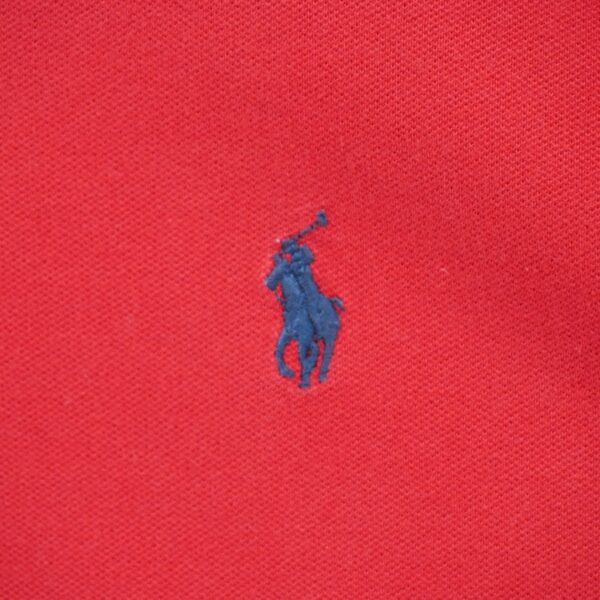Polo manches courtes homme rouge Polo Ralph Lauren Col Polo