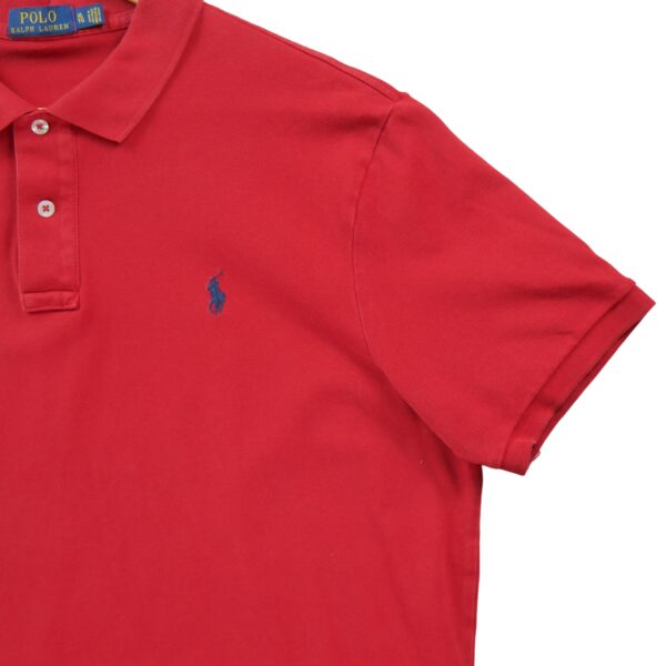 Polo manches courtes homme rouge Polo Ralph Lauren Col Polo