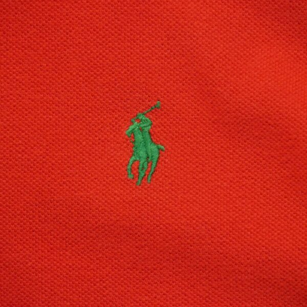 Polo manches courtes homme rouge Polo Ralph Lauren Col Polo