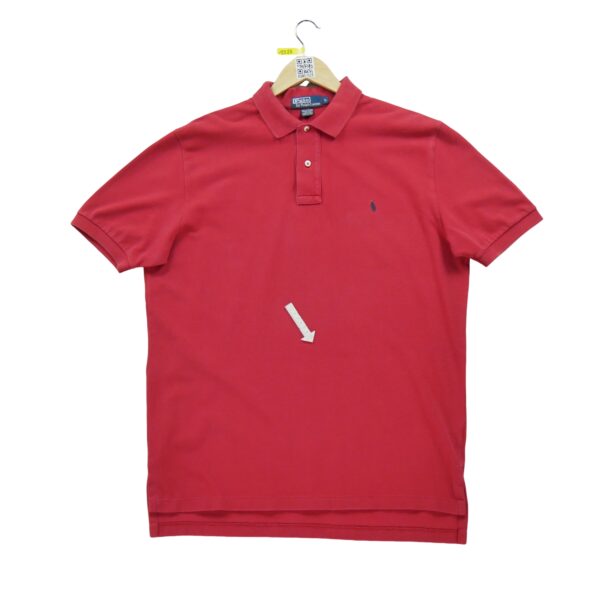 Polo manches courtes homme rouge Polo Ralph Lauren Col Polo