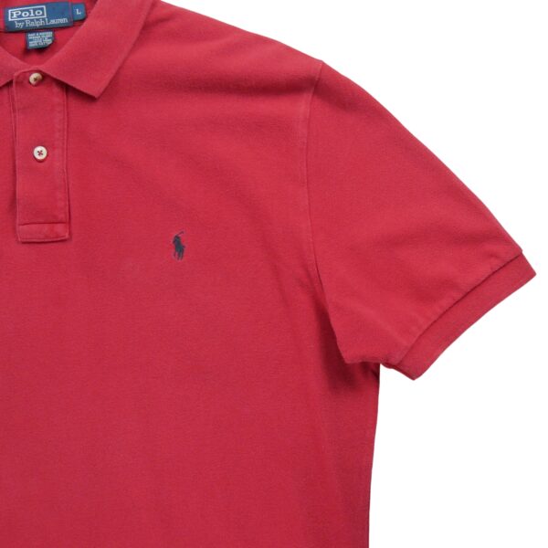 Polo manches courtes homme rouge Polo Ralph Lauren Col Polo