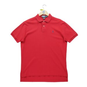 Polo manches courtes homme rouge Polo Ralph Lauren Col Polo