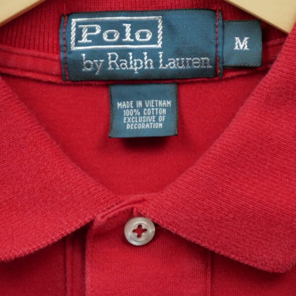 Polo manches courtes homme rouge Polo Ralph Lauren Col Polo