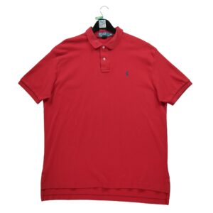 Polo manches courtes homme rouge Polo Ralph Lauren Col Polo